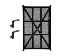 Mihauuke Car Ceiling Cargo Net Pocket, Mesh Car Roof Storage Organizer, Automotive Interior Accessories Overhead Roof Organization for Camping Grocery Hauling Road Trip Outdoor Activities