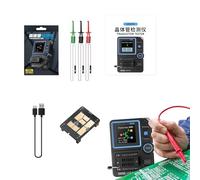 Mihauuke Component Tester | High Precision Transistor Tester Meter | Multi-Function Automatic Detector High Precision Checker for Capacitance Mos Npn Meter Triode Zener Resistance