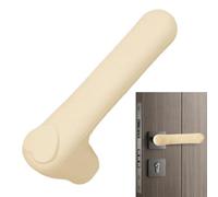 Mihauuke Door Knob Cover | Door Pull Cover | Anti-Collision Heart Pattern Protector for Home Flat Square Levers for Bedroom Bathroom Kitchen Hoy Days and Winter