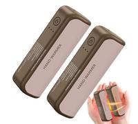 Mihauuke Electric Hand Warmers Rechargeable,Adjustable 3 Modes Lasting Heat Pack | 1 Pair Long Lasting Pouch Warmers,for Travel Sports Hiking Outdoor Daily Commute Camping Fishing