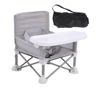 Mihauuke Foldable Baby Dining Chair - Portable Booster for Baby - Feeding Chair with Removable Tray, Multi-Functional Travel Baby Eat Feeding Dining Seat for Living Room