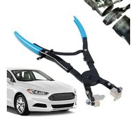 Mihauuke Hose Clamp Pliers,Locking Radiator Clamp Pliers | Heavy-Duty Professional Flexible Tools Quick-Release Disconnect for Brake Line Service Electrical Work Maintenance Mechanic