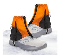 Mihauuke Low Gaiters - Lightweight Waterproof Ankle Gaiters,Footwear Protection Accessories for Walking Adventures Yard Work Mountaineering Outdoor Climbing Hunting