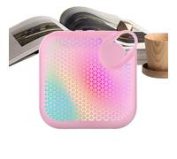 Mihauuke Mini Speaker - Small Audio with RGB Lights | Wireless Speaker with RGB Light for Travel Beach Shower Party Camping