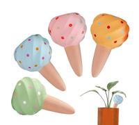 Mihauuke Plant Watering Globes - Conch Shape Self-Watering Planter Insert Devices - Ceramic Planter Insert Spikes Automaticwater System for Vacation House Potted Houseplant Bonsai