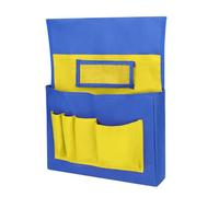 Mihauuke Seat Back Organiser | Chair Bags for Students, Backrest Storage Bag - Home, Classroom, Group Team Organiser for Kids, yellow, see description, See description