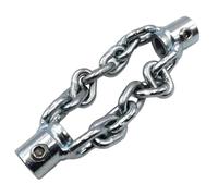 Mihauuke Sewer Chain - Pipeline Blocks Drilling Tools - Rotary Sewer Chain for Clog Removal Home Bathroom Kitchen Restaurant Outdoor Road Toilet Plumbing