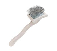 Mihauuke Slicker Brush for Dogs, Pet Slicker Brush for Cats Dogs, Loose Hair Removal Tool Shedding Comb with Wood Handle for Long Short Coat Small Medium Large Breeds