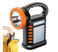 Mihauuke Solar Lights Outdoor | Lightweight Solar Work Light | Waterproof Multifunctional Portable Lamp for Backyards Workshops Construction Site Garages Automotive Repairs Camping Home Projects