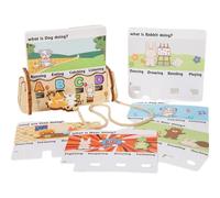 Mihauuke Toddler Educational Toys | Toddler Logic Game - Word Spelling Logic Game | for Kids Elementary Students Classroom School Family Nights Teachers Group Instruction Homeschool Curriculum