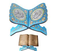 Mihauuke Wooden Prayer Book Display Stand | Rihal Rehal Wooden Stand Religious Holy Books Rack - The Bible Quran Display Rest for Traditional Living Room Home Decoration