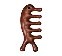Mihauuke Wooden Scalp Massager,Foot Massage Comb | 4-in-1 Facial Massager Wood Body Scraper for Neck Workplace Nighttime Travel Home Morning Shower Salon Daily