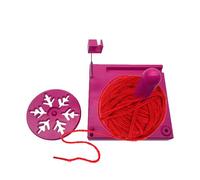 Mihauuke Yarn Holder for Knitting, Yarn Spindle for Crocheting with Accessories Storage Attachment, Craft Organizer Knitting Spindle Spool Spinner Rack for Enthusiast Knitters Crocheters Lovers Women