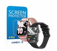 MIHENCE Screen Protector Compatible for TRAUSI TG08 Smartwatch, HD TPU Protective Film for TG08 / TG09 1.83'' Smart Watches (6PCS)