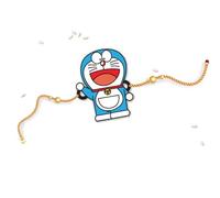 Mihu Creation Cartoon Character Rakhi for Kidswith Roli Pack, One Size, Thread