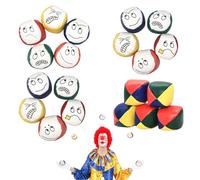 MIHURO Juggling Balls 20 Pcs Juggling Balls for Adults Children Beginners Professionals Durable Juggling Sets,Easy Grip and Learn, Coloured Creative Funny Juggle Balls for Age 5+