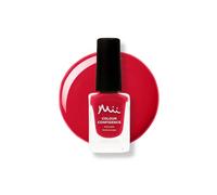 Mii Colour Confidence Quick Dry & Long Lasting Nail Polish | Fast Drying, Nail Strengthening Polish with Nourishing Formula | 14ml Nail Paint - Irresistible Passion, Pinky Red