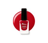 Mii Colour Confidence Quick Dry & Long Lasting Nail Polish - Fast Drying, Strengthening Formula with Nourishing Ingredients | 14ml | Red Devil, Bright Red