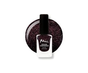 Mii Colour Confidence Quick Dry & Long Lasting Nail Polish - Fast Drying, Strengthening Formula with Nourishing Ingredients | 14ml | Enchanted Forest, Dark Purple