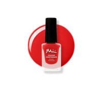 Mii Colour Confidence Quick Dry Nail Paint | Long Lasting & Fast Drying | Strengthening Polish with Nourishing Formula | 14ml | Complete Confidence, Chilli Red