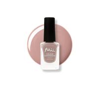 Mii Colour Confidence Quick Dry Nail Polish | High Shine & Long Lasting Nail Polish | Chip-Resistant & Fast-Drying Formula | Nourishes, Strengthens, & Protects | 14ml | Café Au Lait, Medium Nude