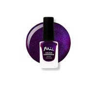 Mii Colour Confidence Quick Dry Nail Polish | Long Lasting, Fast Drying With Strengthening and Nourishing Formula | 14ml Paint in Midnight Feast, Aubergine Purple