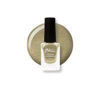 Mii Colour Confidence Quick Dry Nail Polish | Long Lasting Nail Polish & Fast Drying Nail Polish | Nail Strengthening Polish with Nourishing Formula | 14ml Nail Paint | Hidden Treasure, Glitzy Gold