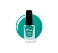 Mii Colour Confidence Quick Dry Nail Polish | Long Lasting Nail Polish & Fast Drying Nail Polish | Nail Strengthening Polish with Nourishing Formula | 14ml Nail Paint | Positively Playful, Jade Green