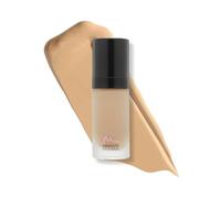 Mii Cosmetics Absolute Face Base, Full Coverage Foundation, Radiant Matte Finish, Feather Light Hydrating Formula, Vegan and Cruelty Free, Utterly Peachy 02