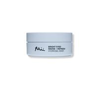 Mii Cosmetics Bright Eyed Revive + Refresh Hydrogel Eye Mask | Hydrates, Depuffs, & Brightens the Under-Eye Area | Under Eye Gel Patches for Dark Circles, Dullness, & Puffiness | 60 Cooling Pads
