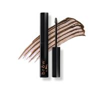 Mii Cosmetics Brow by Mii Sculpting Brow Builder Tint, Creamy Eyebrow Mascara with Fibres, Highly Pigmented for Fuller-Looking Eyebrows, Smudge-Proof & Long-Lasting, Dark Brunette, Remarkably Medium