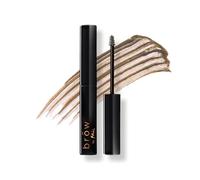 Mii Cosmetics Brow by Mii Sculpting Brow Builder Tint, Creamy Eyebrow Mascara with Fibres, Highly Pigmented for Fuller-Looking Eyebrows, Smudge-Proof & Long-Lasting, Warm Taupe, Remarkably Fair