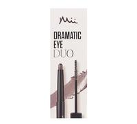 Mii Cosmetics Dramatic Eye Mascara and Eyeshadow Duo Gift Set | Professional Eye Makeup Set with Eyeshadow Stick and Lengthening Mascara | Makeup Gift Set for Women, Perfect Makeup Bundle | Rose Gold