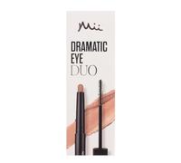 Mii Cosmetics Dramatic Eye Mascara and Eyeshadow Duo Gift Set | Professional Eye Makeup Set with Eyeshadow Stick and Lengthening Mascara | Makeup Gift Set for Women, Perfect Makeup Bundle | Dusty Rose