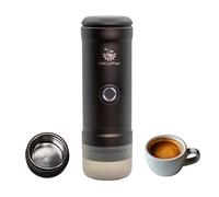 MiiCoffee Eon Portable Espresso Machine, Travel Coffee Maker with Self-Heating and USB-C Charging (Grey)