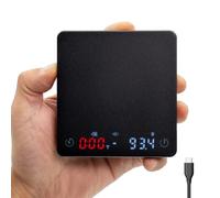 MiiCoffee Nano Coffee Scale with Timer, Espresso Scale with Auto Tare, Touch Sensor and Silicone Cover