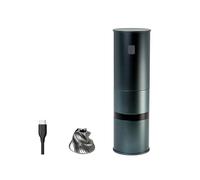 MiiCoffee PT1 Portable Electric Burr Coffee Grinder V2, USB-C Rechargeable Stainless Conical Burr Grinder, Aluminum Body