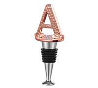 Miicol Wine Stopper, Prosecco Stopper, Wine Bottle Stopper, Personalised Champagne Stopper, Funny Prosecco Gift, Wine Lovers Gift for Prosecco, Wine, Champagne, Letter A