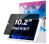 Miieadoo 360°Privacy Screen Protector for iPad 9th/8th/7th Generation Case 10.2 inch Anti-Spy Tempered Glass Screen Film,Anti-Scratch, Anti-Fingerprint, Anti-Blue light