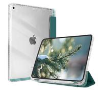 Miieadoo Case for iPad 9/8/7 Gen Case(2021/2020/2019)- Shockproof Cover with Built-in Pencil Holder- Smart Auto Sleep/Wake - Perfect for Students at Home/School- Green