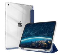 Miieadoo Case for iPad iPad 9th/8th/7th Generation 10.2 inch Case - Shockproof Cover with Built-in Pencil Holder- Smart Auto Sleep/Wake Perfect for Students at Home/School - Deep Blue