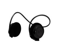 MIIEGO AL4 Freedom Mini Bluetooth Headphones - Short Neckband & Secure Fit - Wireless & Waterproof - Clear Sound & Long Battery - Black
