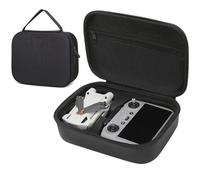 Miieomi Carrying Case for DJI Mini 4 Pro,Portable Hard Travel Case Storage Bag Fits DJI Mini 4 Pro Drone, RC 2 / RC-N2 Remote Controller and Accessories-(Black)