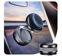 MiiKARE 2025 Upgraded Magnetic Phone Holder 360° Rotating Vacuum Magnetic Car Phone Holder for Magsafe,Adjustable&Foldable Magnets Car Phone Mount for Cars/Gym/Mirror/Shower for iPhone&Android,Black