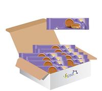 Miilka Choco Wafer 150g - Crunchy Wafers Coated in Smooth Milk Chocolate (12 x Bars)
