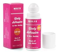 MIILYE Body Adhesive Glue Roll-On for Skin to Keep Clothing in Place, 75ml
