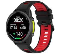 Miimall 22mm Strap for Garmin Forerunner 970/Forerunner 265/255/570 47mm, Soft Silicone Band for Vivoactive 4/Venu 3/2, Replacement Strap for Garmin Watch Darth Vader/First Avenger 45mm-Black Red