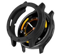 Miimall Armour Case Compatible with Garmin Venu 3S 41mm, Soft TPU Bumper Cover, Anti-Scratch Shockproof Case for Garmin Watch Venu 3S 41mm-Black