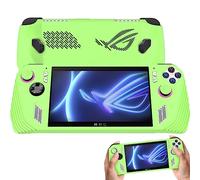 Miimall Compatible with ASUS ROG Ally Case, Premium Flexible Silicone Protective Shell for ASUS ROG Ally Ultra-Thin Anti-Fingerprint Shockproof, Slim Fit Bumper Cover for Asus Rog Ally-Luminous Blue