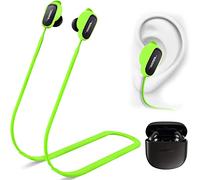 Miimall Compatible with Bose QuietComfort Earbuds II Anti-lost Strap, Soft Silicone Earbud Lanyard, Anti-lost Sports Straps for Bose QuietComfort Earbuds II-Night Green